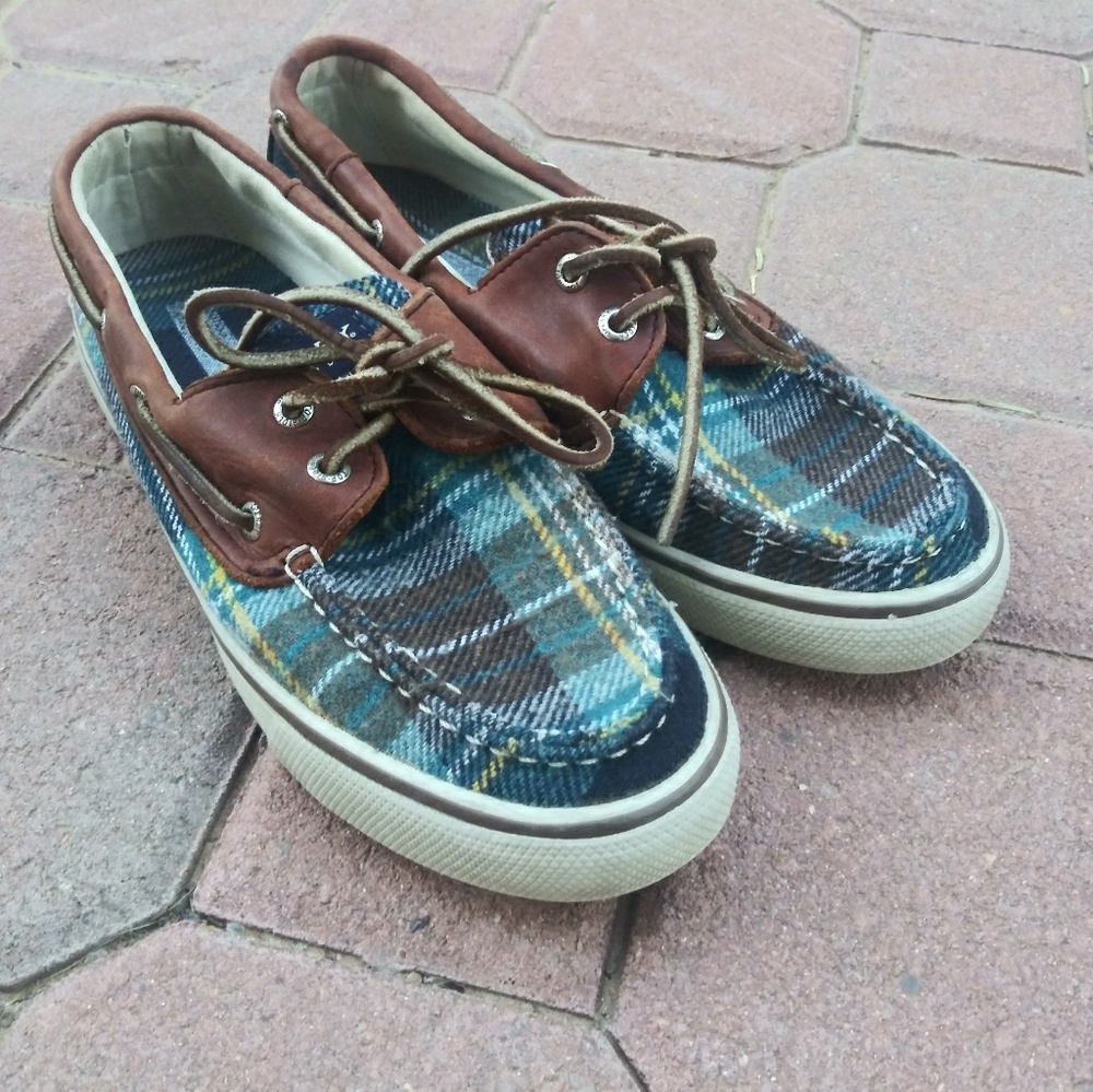 Sperry Top Sider Boat Shoes Women's 7M Colorful